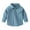 Blue, variant on LIaqionyy Kids Cotton Shirts Long Sleeve Button down Casual Cute Solid Color Dress Shirt for Toddlers