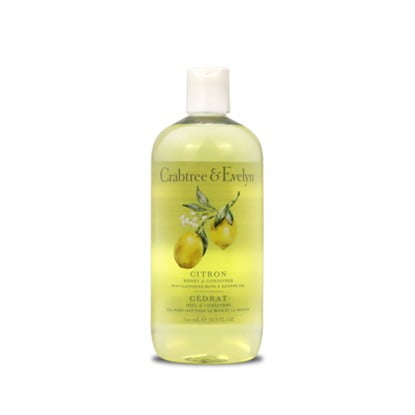 Crabtree & Evelyn Citron Honey & Coriander Skin Cleansing Bath & Shower Gel - 16.9 fl oz/ 500ml