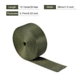thumbnail image 2 of Uxcell Flat Nylon Webbing Strap Yards for Backpack Luggage-rack Lightweight Use Dark Green, 2 of 4