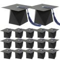 thumbnail image 1 of 50pcs Graduation Sweet Boxes Doctoral Cap Shaped Gift Box Graduation Treat Sweet Biscuit Box, 1 of 4
