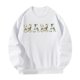 thumbnail image 3 of Sudadera con cuello redondo para mujer, ropa deportiva informal estampada, Jersey holgado, Tops para desplazarse, uso diario, deportes, otoño , S S, 3 of 8