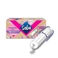 thumbnail image 1 of Tampones Saba v-eco regular súper plus sin aplicador flujo moderado 16 pzas, 1 of 4