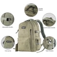 thumbnail image 3 of Forest Myth Unisex Backpack, Water Resistant Ergonomic College School Bag with Back Support, Lightweight Travel Backpack - Green, 3 of 8