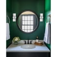 thumbnail image 3 of Dainolite 2 Light Polished Chrome Wall Sconce w/ Clear Water Glass, 3 of 3