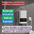 thumbnail image 4 of Electric water heater,Wall-mounted Led Wall-mounted With Led Heater Wall-mounted Led Temperature 3000w Adjustment Remote Water Heater 3000w Tankless Display Heater Led Heater Remote Kitchen Heater, 4 of 6
