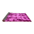 thumbnail image 2 of Ahgly Company Indoor Round Abstract Pink Modern Area Rugs, 8' Round, 2 of 4