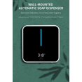 thumbnail image 4 of Dispensador De Jabón Automático Montado En La Pared, Pantalla Lcd Del Dispensador De Jabón Que Muestra La Temperatura Ambiente Y La Velocidad, Se Puede Limpiar Con Un Botón 400 Ml, Espuma,11 Feliz Sencillez, 4 of 5