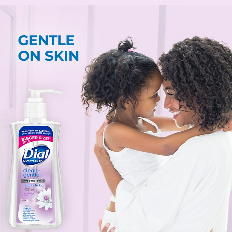 Dial Complete Clean + Gentle Antibacterial Liquid Hand Soap
