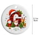 thumbnail image 3 of Adornos navideños con letras del alfabeto | 26 colgantes decorativos | Decoración navideña personalizada para hacer tú mismo, 3 of 6