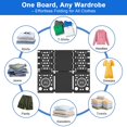 thumbnail image 2 of BoxLegend V3 Shirt Folding Board T Shirt Clothes Folder for Adults and Children Easy and Fun Durable PP Plastic Laundry Folders (Black), 2 of 7