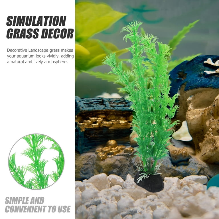 Realistic Plastic Aquarium Plants