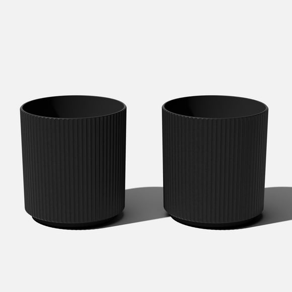 Veradek Mason Series Demi 20" Planter Black