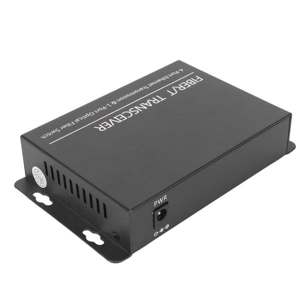 Convertidor De Medios De Fibra SFP, Hasta 120 Km, Transceptor De Fibra Ethernet, Puerto RJ45 De 100-240 V Para Red