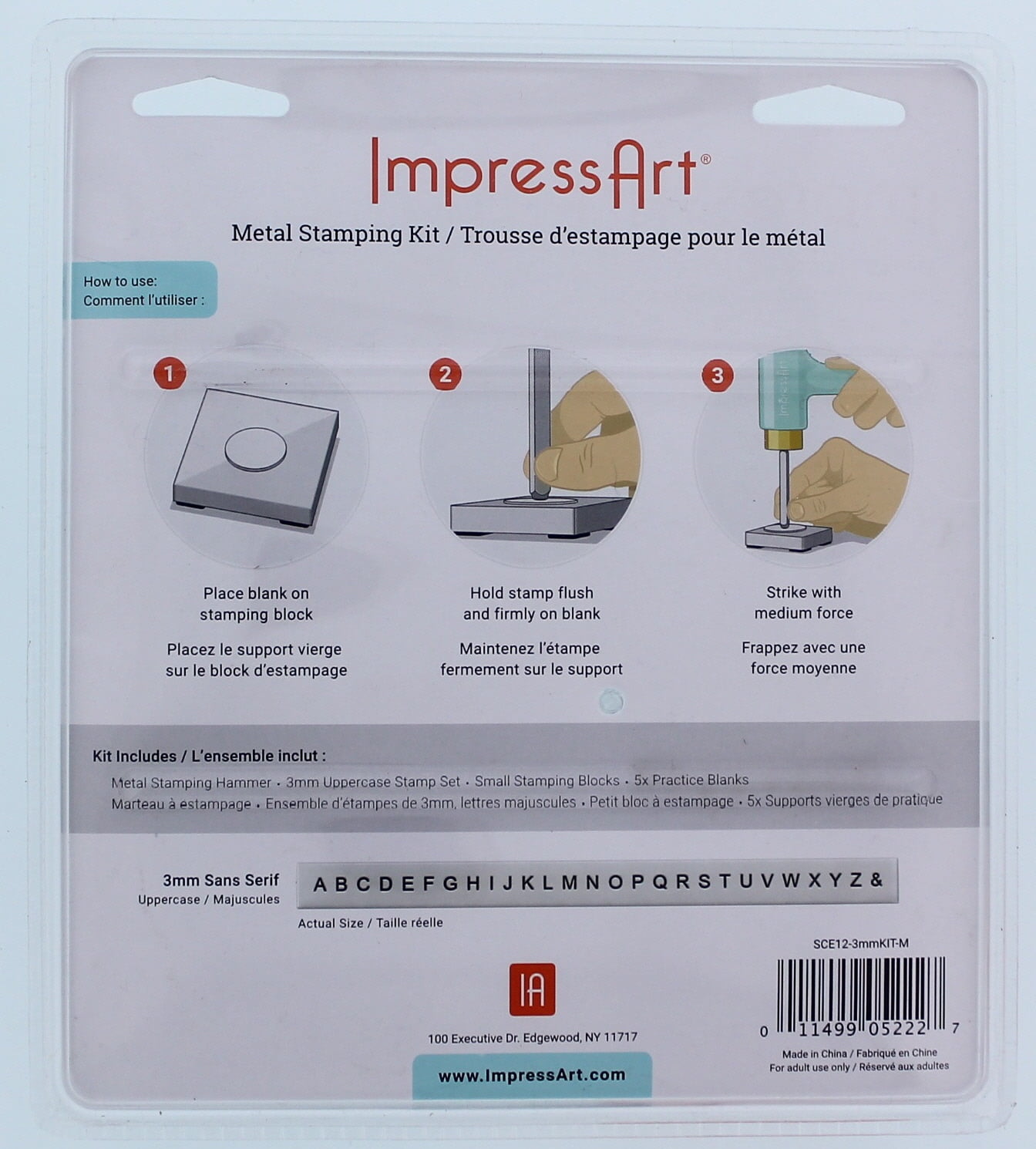 Impress Art Metal Stamping Kit