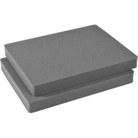 Pelican Case 1650 1651 Replacement Foam Insert (2 Pieces 4" Thick Each)