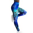 thumbnail image 1 of Mujer Mariposa Estampado Estiramiento Yoga Yoga Fitness Correr Gimnasio Deportes Pantalones Activos Odeerbi  ODB-6, 1 of 8