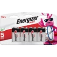 thumbnail image 1 of Piles alcalines 9 V Energizer MAX, emballage de 4, 1 of 9
