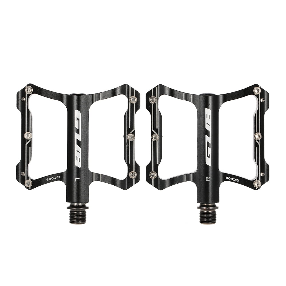 Road Bike Pedals Wide Aluminum Flat Platform Sealed Bearings 9//16/'/' New