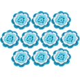 thumbnail image 1 of 10 Uds. Broche de ramillete de flores hecho a mano para decoración artesanal de tela hueca para cabello de fiesta DIY Zulema none, 1 of 6