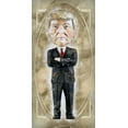 thumbnail image 2 of Bolokofsky, Ronald 18x32 White Modern Wood Framed Museum Art Print Titled - Trump, 2 of 4