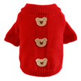 thumbnail image 6 of Dog Sweater, Warm Pet Sweater, Dog Sweaters for Small Dogs Medium Dogs Large Dogs, Cute Knitted Classic Cat Sweater Dog Clothes Coat for Girls Boys Dog Puppy Cat, 6 of 7