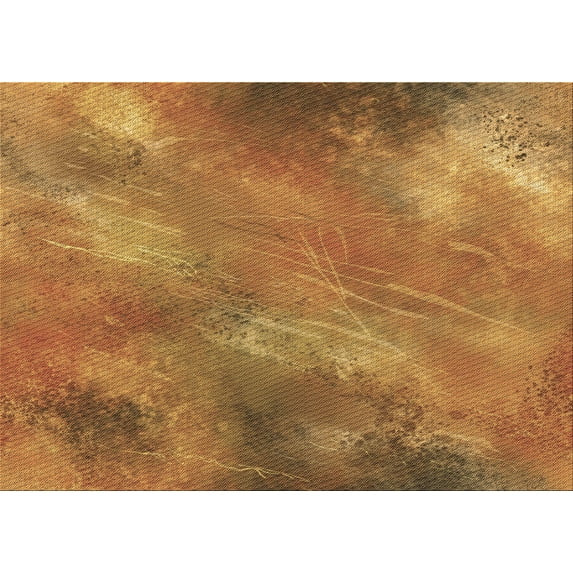Ahgly Company Indoor Rectangle Patterned Mahogany Brown Area Rugs, 4' x 6'