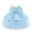 Sky Blue2107, variant on Venzia Toddler Girls 1st Birthday Princess Dress With Bow & Tulle Skirt Strapless Flower Girl Party Gown For Baby 1 3 Years Cozy Baby Wear 12-18M