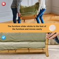 thumbnail image 3 of Round Furniture Sliders Glider Moving Pad for Moving Furniture, 3 of 5