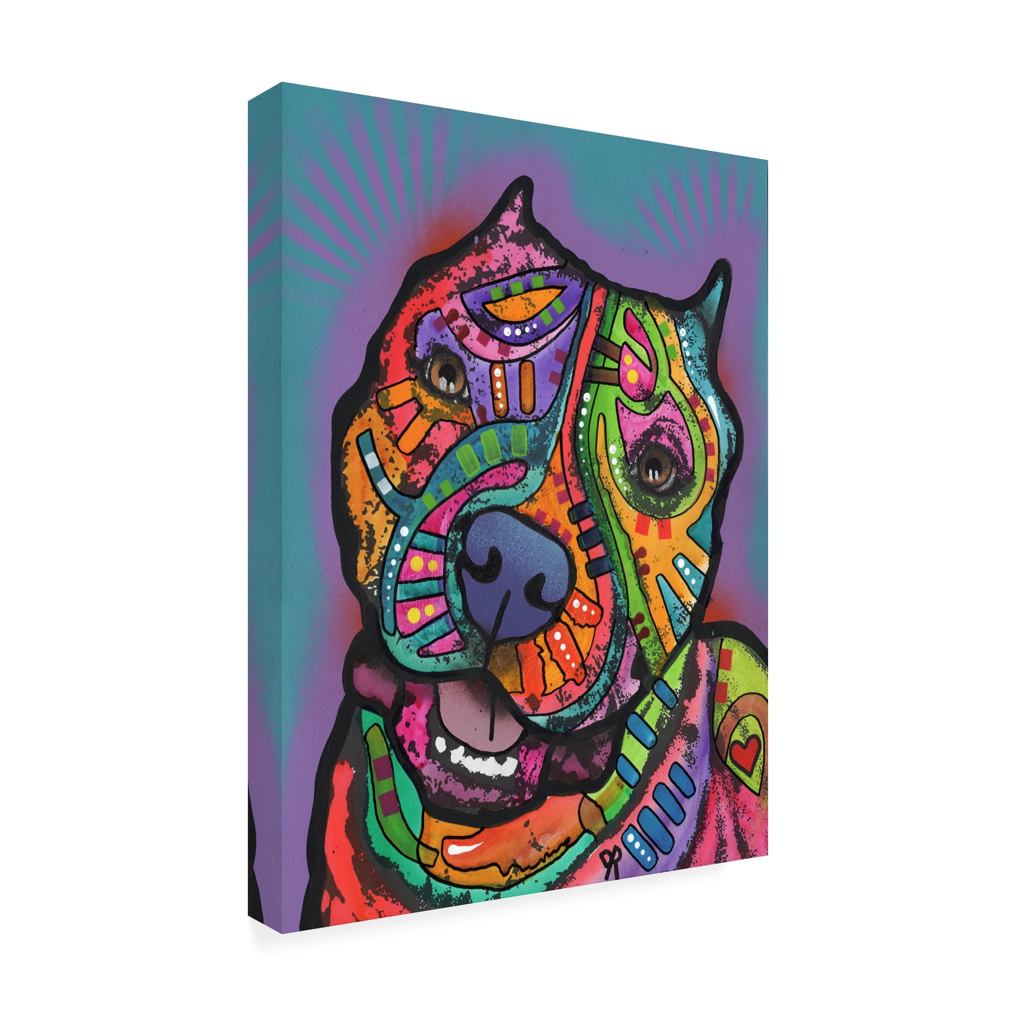 Trademark Fine Art 'Noel Stencil' Canvas Art by Dean Russo