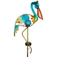 thumbnail image 5 of Northlight Solar Lighted Pelican Outdoor Garden Stake - 37.5", 5 of 9