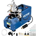 thumbnail image 1 of VEVOR High Pressure Compressor, 4500PSI/30MPA/300BAR High Pressure Air Compressor, 1800W 110V Manual Stop Air Rifle Compressor Suitable for Paintball Air Rifle, PCP Rifle, Air Pistol, Diving Bottle, 1 of 9