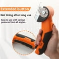thumbnail image 5 of Mupvlun Cordless Universal Cutter, Electric Scissors, Cardboard Cutter, Rotary Cutter, Self-Sharpening Blade, Cuts Leather, , Carpets, Cardboard & More Orange, 5 of 5