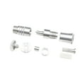 thumbnail image 1 of Portacarretes de pesca de bricolaje, componentes para cañas de pescar de bricolaje, equipo ligero de aluminio Plata 7 mm, 1 of 9