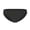 Black, variant on Womens Briefs Cotton Underwear Women's Low Rise Briefs, Ribbed Bikini Panties, Slim Fitting Soft Breathable Daily Underwear Green XL