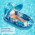 thumbnail image 6 of XTEILC Inflatable Adults Pool Toys & Floats with Detachable Sun Shade Canopy, 6 of 10