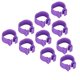 thumbnail image 3 of Anillos para patas de pájaros, 100 piezas Anillos para patas de pájaros Anillos para patas de paloma Anillo para patas de aves de corral fiel a su promesa, 3 of 8