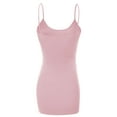thumbnail image 2 of Essential Basic Women's Basic Casual Long Camisole Cami Top Regular and Plus Sizes, 2 of 3