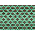 thumbnail image 1 of Ahgly Company Indoor Rectangle Patterned Lime Mint Green Area Rugs, 8' x 12', 1 of 6