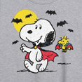 thumbnail image 3 of Peanuts - Vampire Snoopy Woodstock - Women's Oversized T-Shirt, 3 of 6