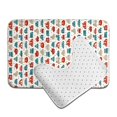 thumbnail image 6 of Yiaed Artoon Car Print Bathroom Mat Set 2 Pieces Mat Anti-Skid Pad Ultra Soft and Absorbent Bathroom Bath Mat Contour Bath Rugs for Toilet Base, 6 of 6