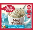 thumbnail image 4 of (3 pack) Betty Crocker Mug Treats Rainbow Chip Cake Mix with Frosting, 4 Servings, 13.9 oz., 4 of 12