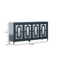 thumbnail image 6 of Twin Star Home 63" Sideboard with Geometric Mirrored Doors, 6 of 8