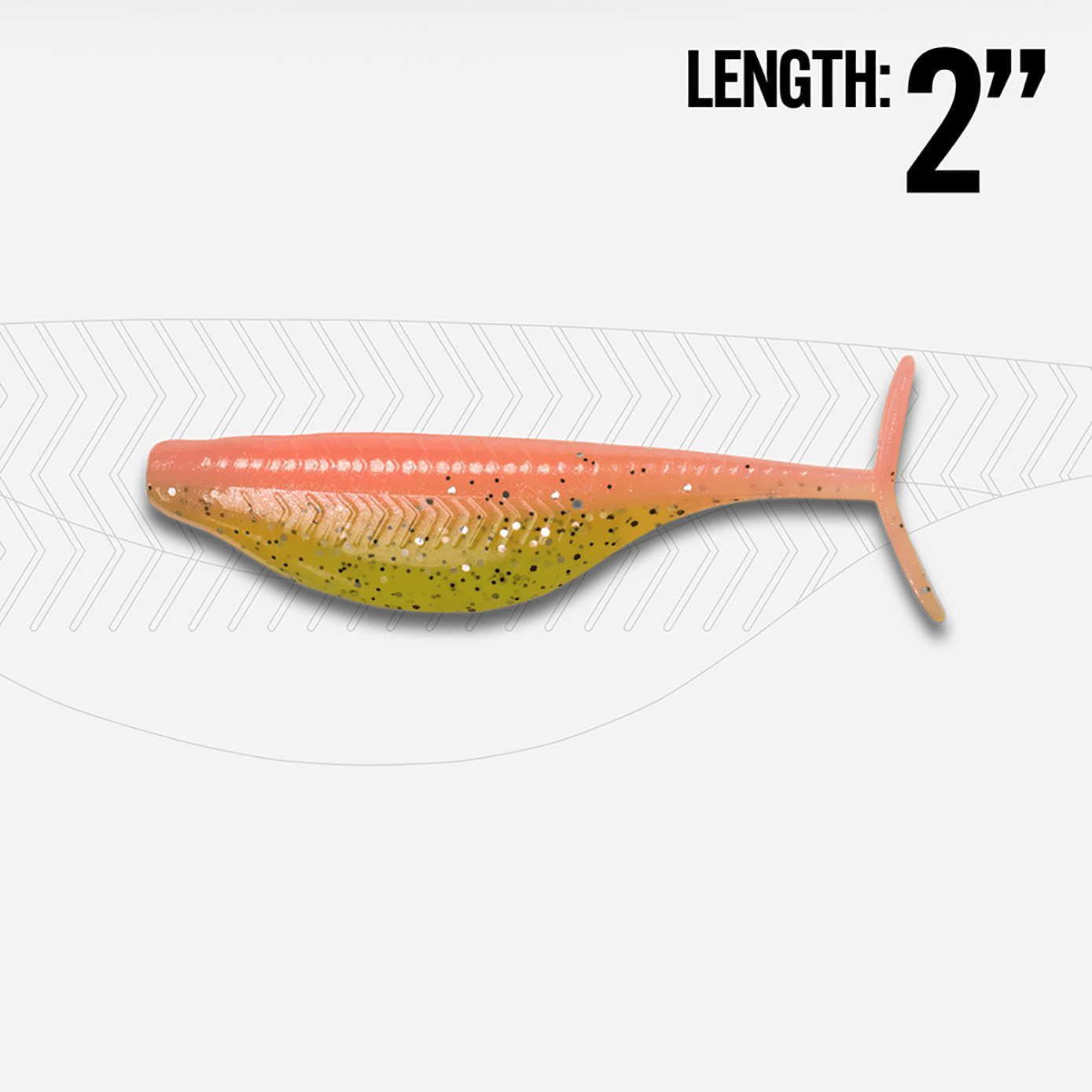 6th Sense Frequency Minnow 2.0 Soft Plastic T-Tail Minnow Crappie Fishing Lure Forward Facing Sonar Bait Made in USA