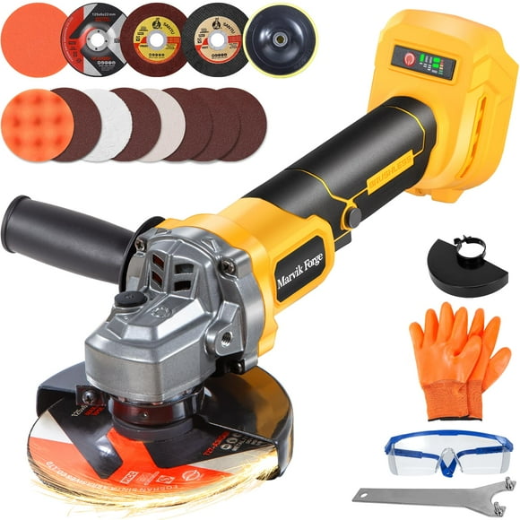 Amoladora angular inalámbrica Marvik Forge sin escobillas 20V Dewalt