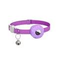 thumbnail image 2 of erfcxs Pet Collar with Integrated Holder Secure and Quick Release Buckle for Cats, 2 of 7