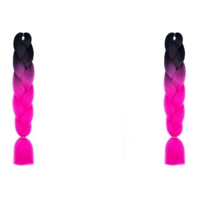 Seitruly Trenzas De Cabello De Moda Estilo Deseado Con Color Natural Extensiones De Cabello Trenzado De Moda B7 B7 2Conjunto