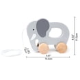 thumbnail image 3 of Elefante de Arrastre Hape E0908 Madera Didactico para Niños, 3 of 4