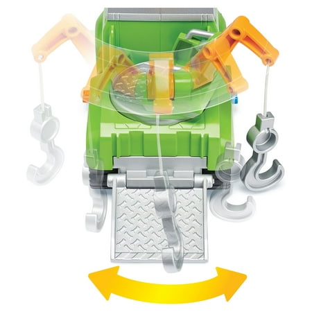 PAW Patrol Rocky's Ultimate Rescue Recycling Truck with Moving Crane & Flip-Open Ramp, Ages 3 & Up