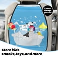 thumbnail image 5 of Naloa Collie in Bathtub 2Pcs Anti-Kick Back Seat Cover Kick Mat, Car Seat Protector with 3 Storage Pockets, 5 of 8