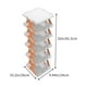 thumbnail image 3 of Zapatero para armario, moderno, estilo escandinavo, estantes de almacenamiento para el hogar, multicapa, desmontable, para sala de estar, dormitorio, organizador, bricolaje, zapateros sencillos, de pl, 3 of 6